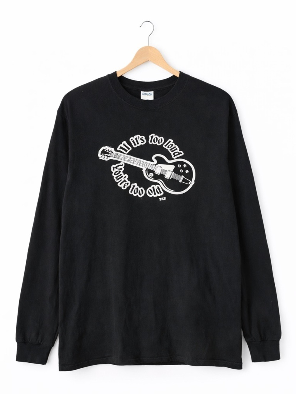 Vintage “If It’s Too Loud You’re Too Old” Long Sleeve T-Shirt Men’s Large Black - Picture 1 of 2